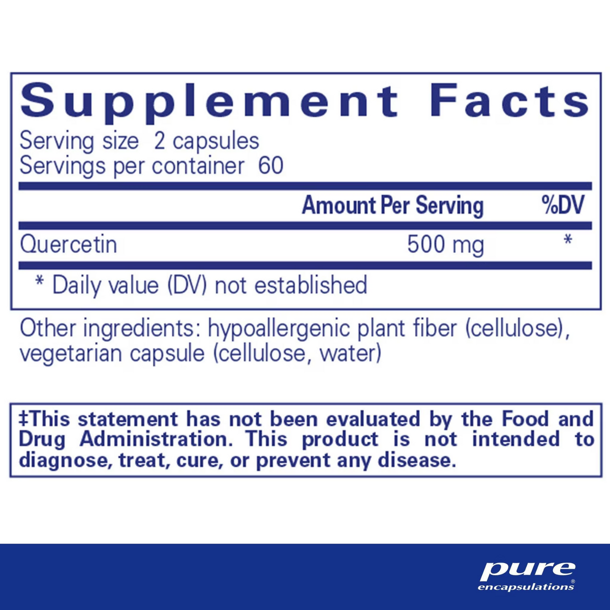 Quercetin – Pure Encapsulations