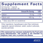 R-Lipoic Acid (stabilized) – Pure Encapsulations