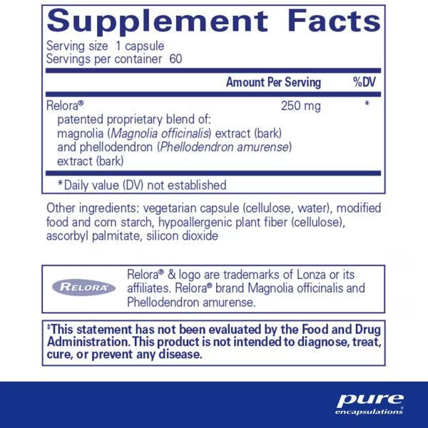 Relora® – Pure Encapsulations