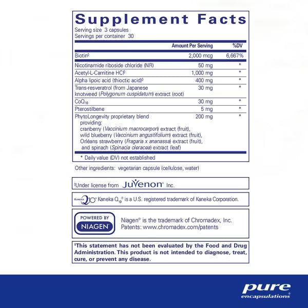 RevitalAge™ Ultra 90's – Pure Encapsulations