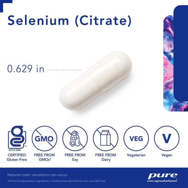 Selenium (citrate) – Pure Encapsulations
