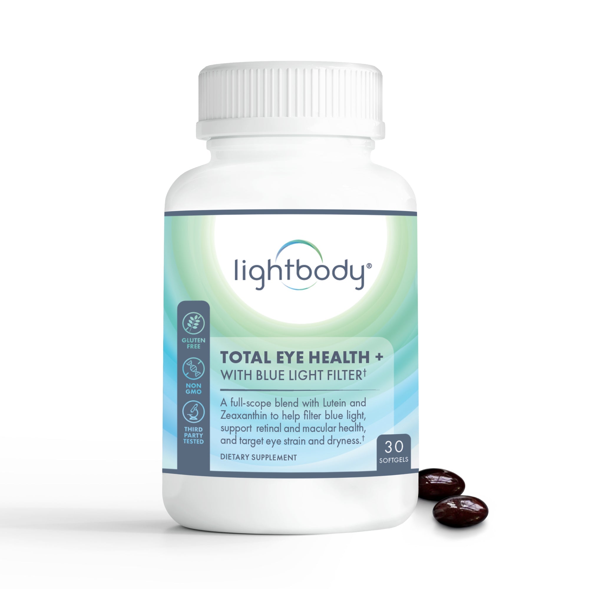 Lightbody® Total Eye Health + Blue Light Filter Supplement