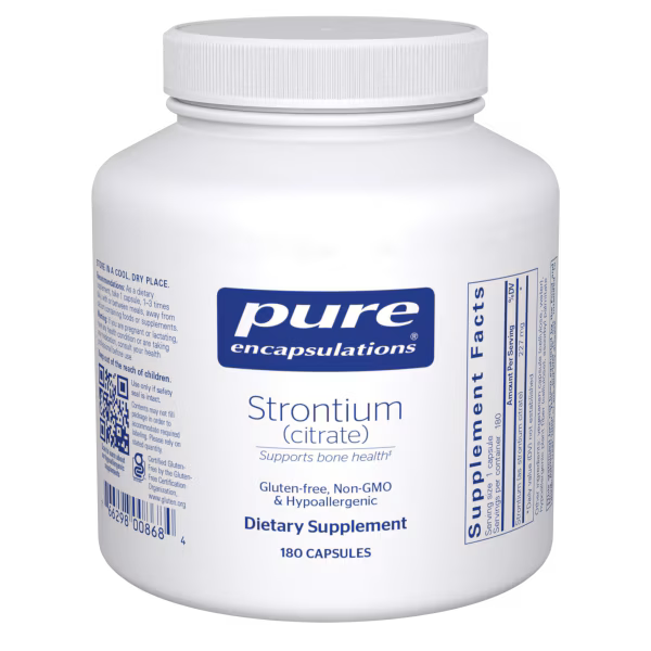 Strontium (Citrate) – Pure Encapsulations