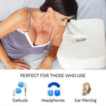 The Ear Piercing Pillow – Back Support Systems