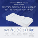 The Knee-T Leg Pillow for Pain Relief – Back Support Systems