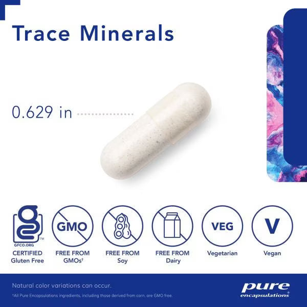 Trace Minerals 60's – Pure Encapsulations