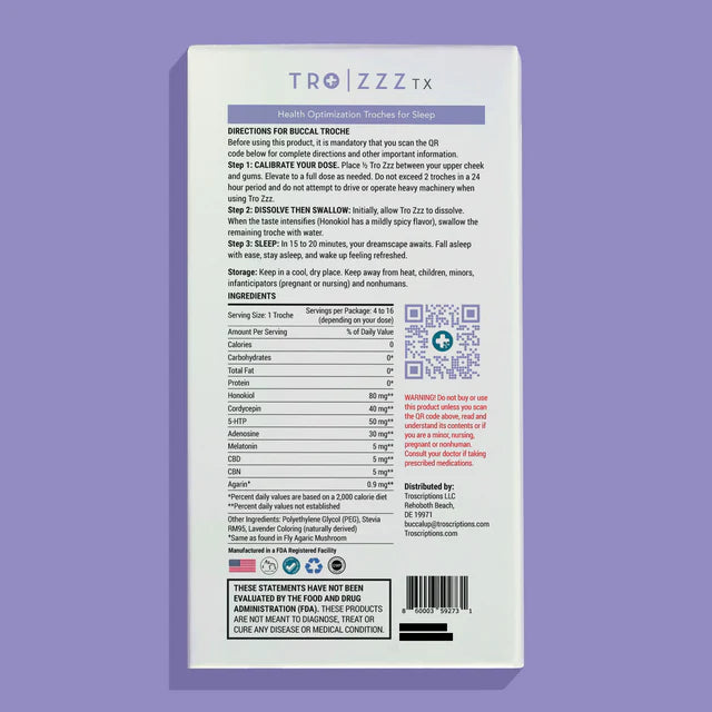 Tro Zzz™ – Troscriptions