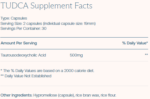 TUDCA (Tauroursodeoxycholic Acid) Supplement – BodyBio