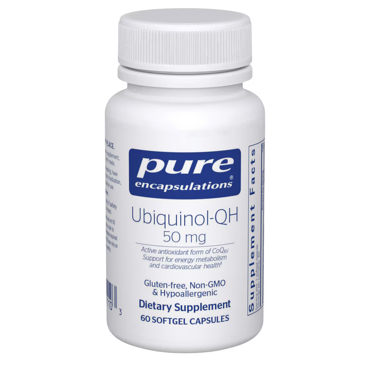 Ubiquinol-QH 50 mg 60's – Pure Encapsulations