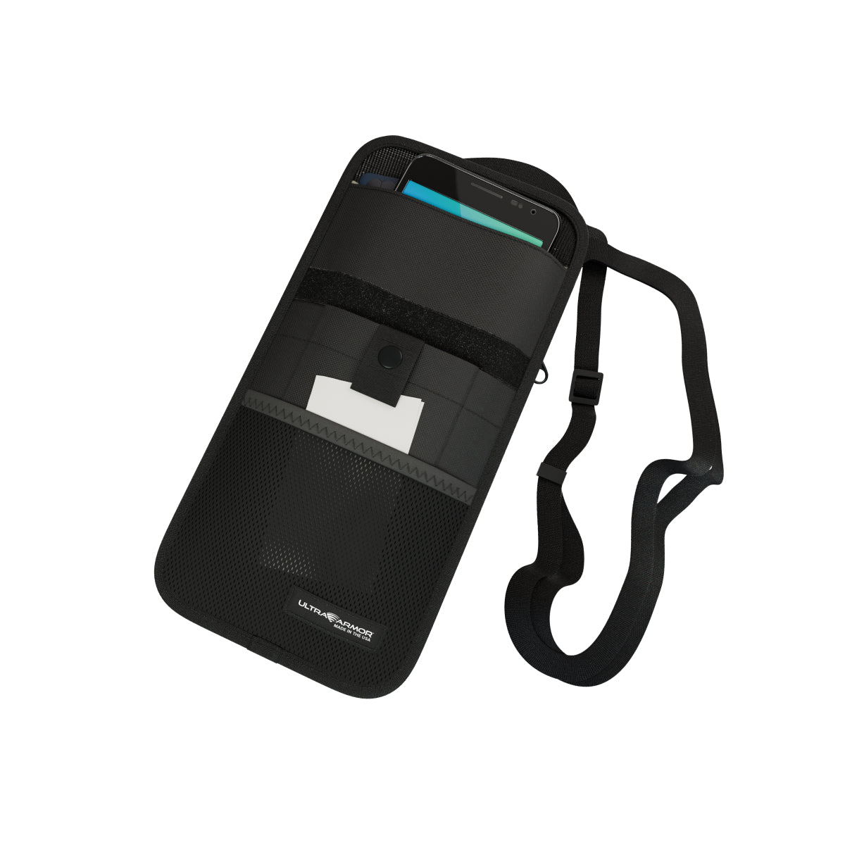 Ultra Armor ConcealShield Cell Phone Faraday Travel Bag – EMF + RFID Blocking Privacy Pouch – DefenderShield