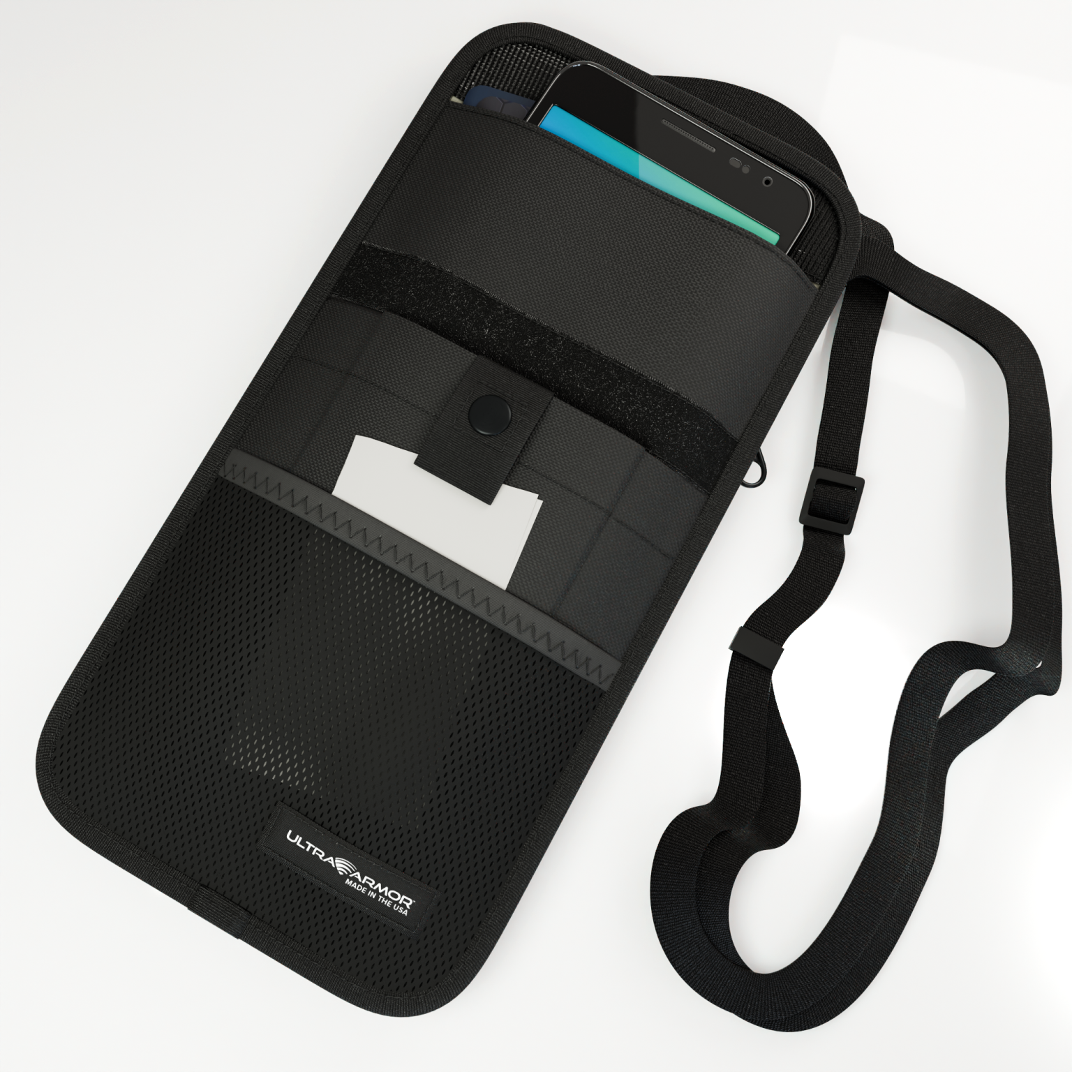 Ultra Armor ConcealShield Cell Phone Faraday Travel Bag – EMF + RFID Blocking Privacy Pouch – DefenderShield