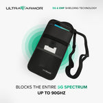 Ultra Armor ConcealShield Cell Phone Faraday Travel Bag – EMF + RFID Blocking Privacy Pouch – DefenderShield