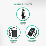 Ultra Armor ConcealShield Cell Phone Faraday Travel Bag – EMF + RFID Blocking Privacy Pouch – DefenderShield