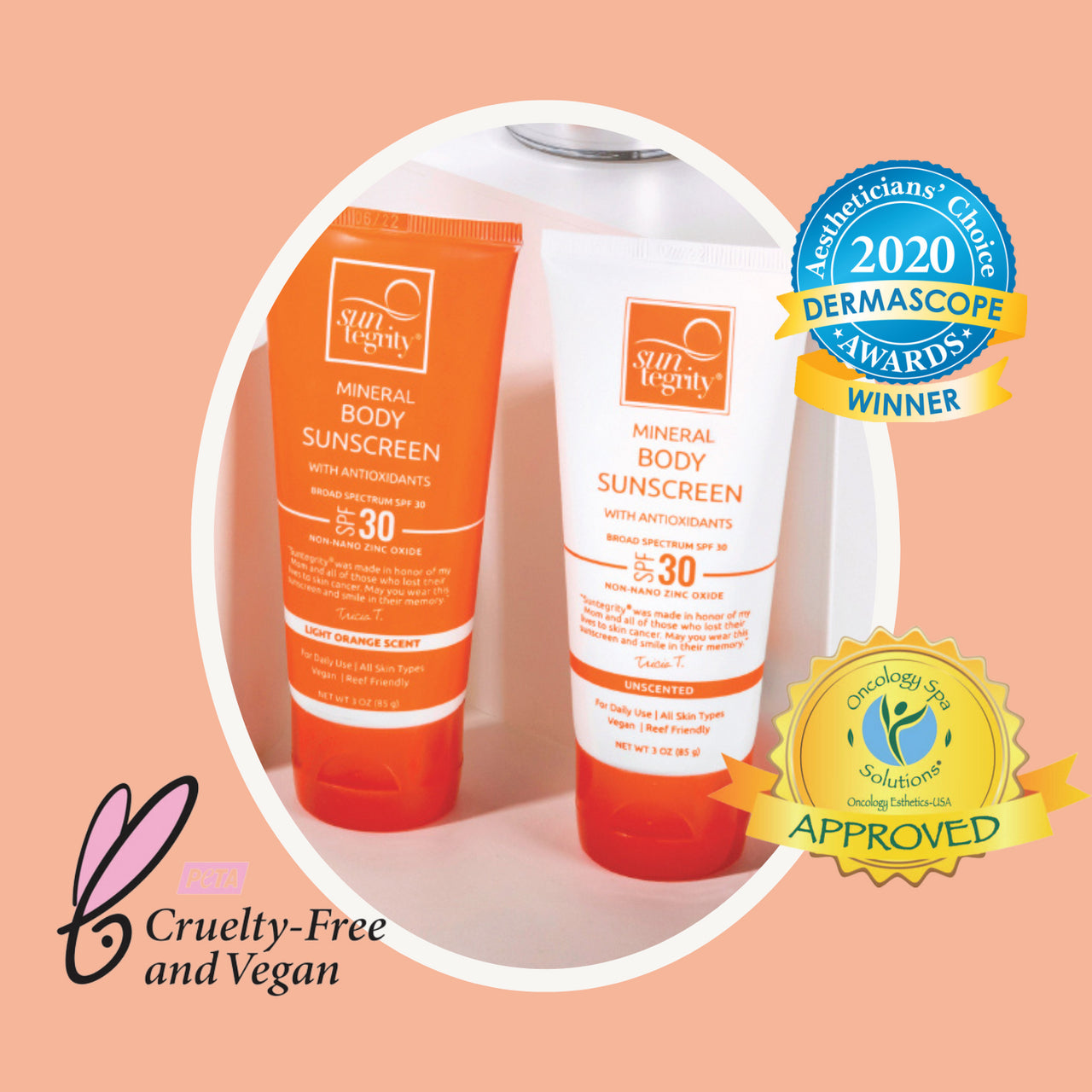 Unscented Mineral Body Sunscreen, SPF 30 – Suntegrity