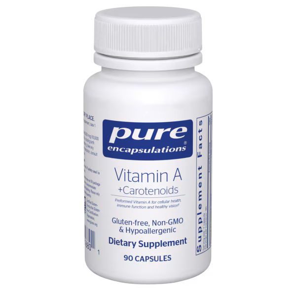 Vitamin A + Carotenoids 90's – Pure Encapsulations