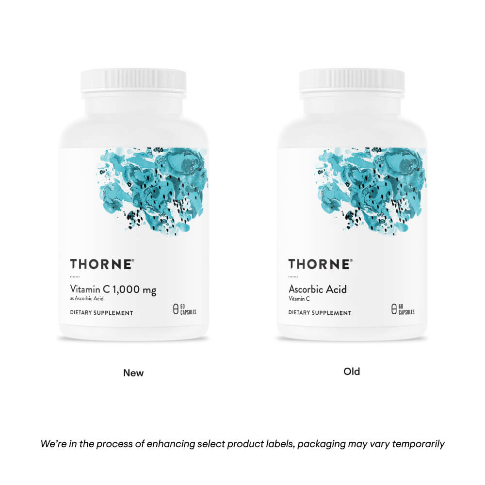 Vitamin C 1,000 mg (formerly Ascorbic Acid) – Thorne