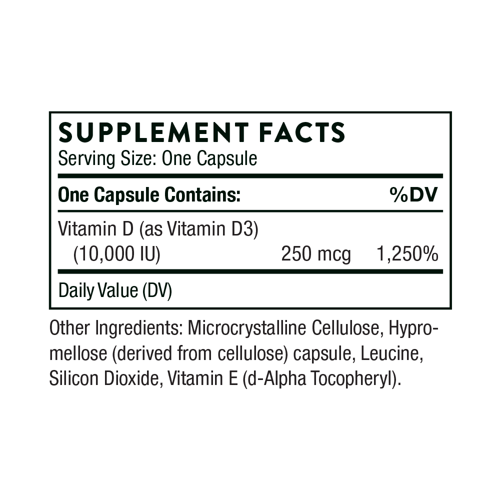 Vitamin D-10,000 – Thorne