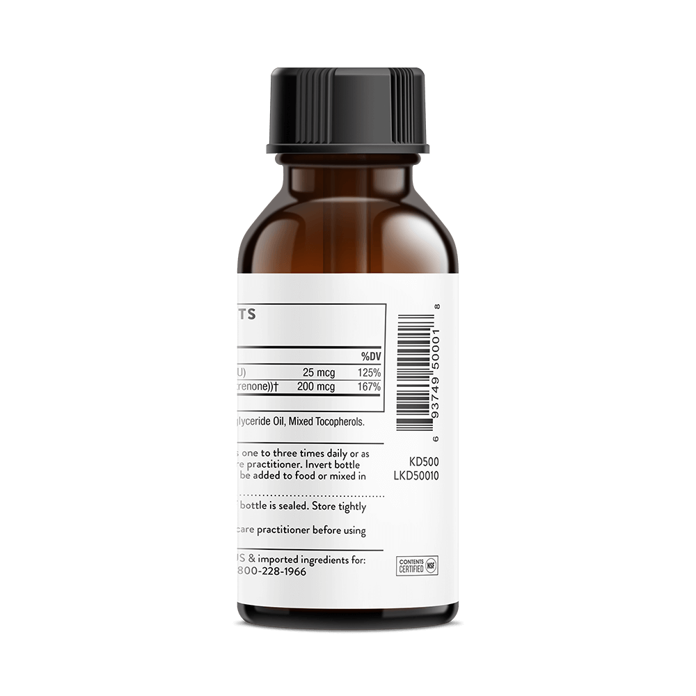 Vitamin D + K2 Liquid – Thorne