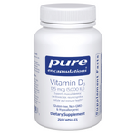 Vitamin D3 125 mcg (5,000 IU) – Pure Encapsulations