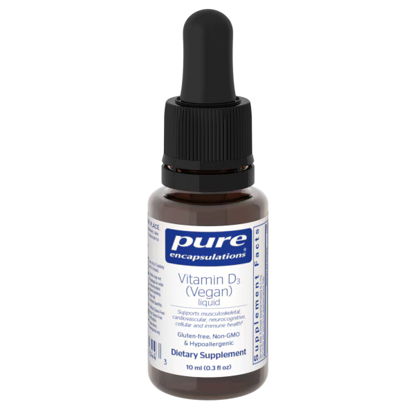 Vitamin D3 (Vegan) liquid 10 ml – Pure Encapsulations