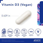 Vitamin D3 (vegan) – Pure Encapsulations