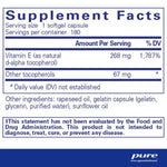 Vitamin E (with mixed tocopherols) – Pure Encapsulations