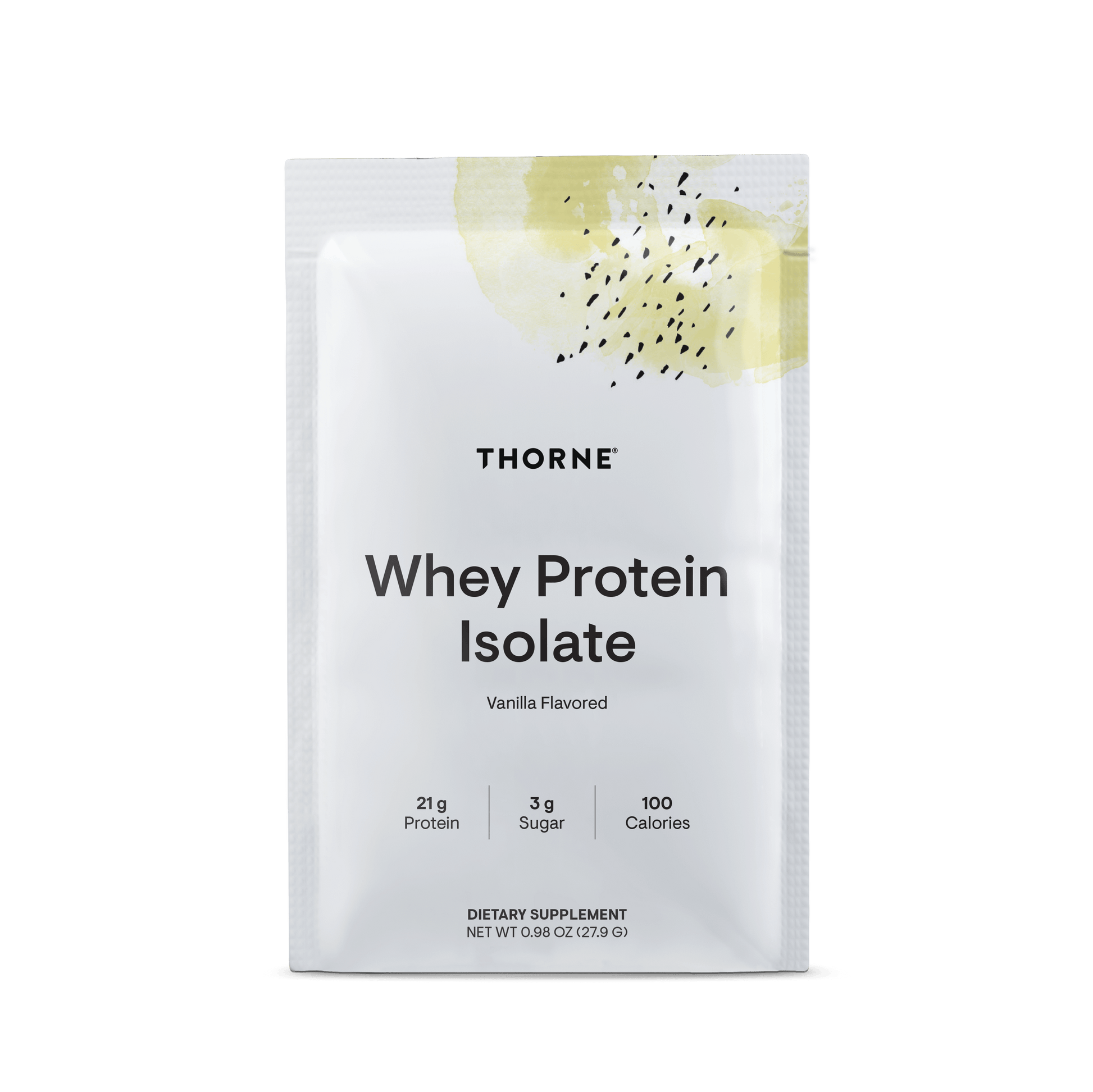 Whey Protein Isolate - Travel Packs - Vanilla – Thorne