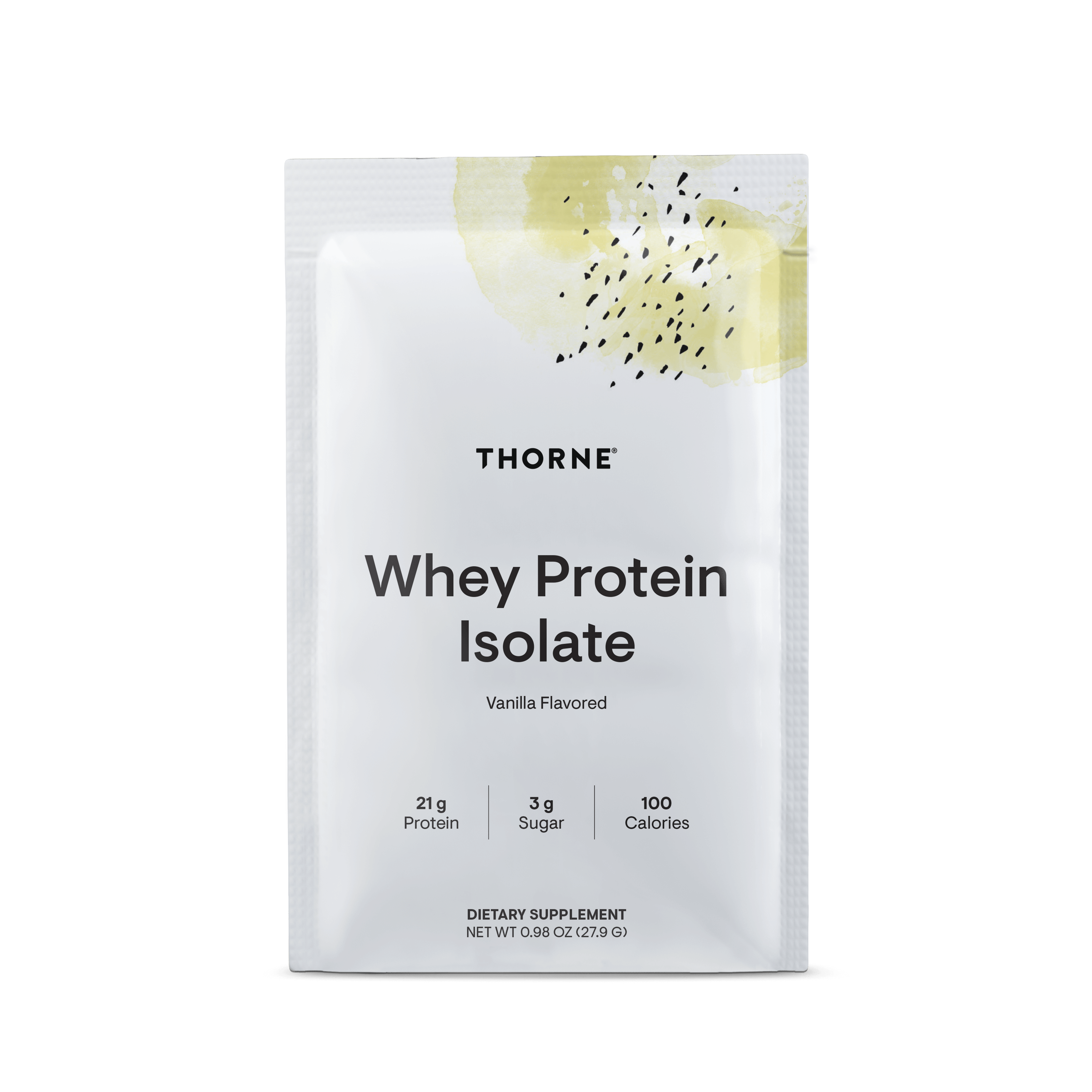 Whey Protein Isolate - Travel Packs - Vanilla – Thorne
