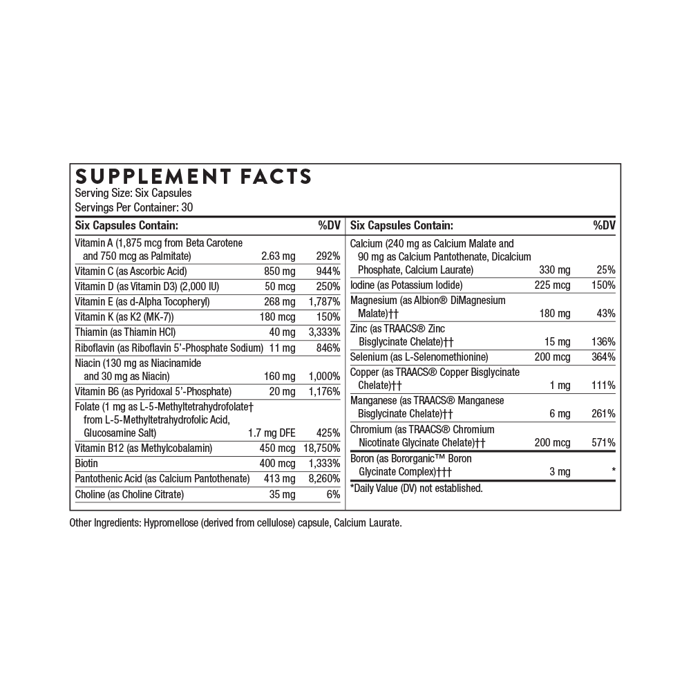 Women's Multi 50+ – Thorne