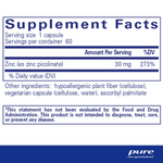 Zinc 30 – Pure Encapsulations