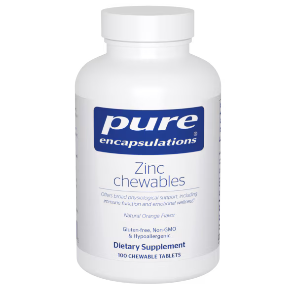 Zinc chewables