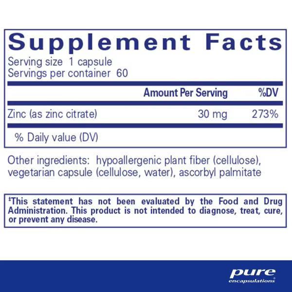 Zinc (citrate)