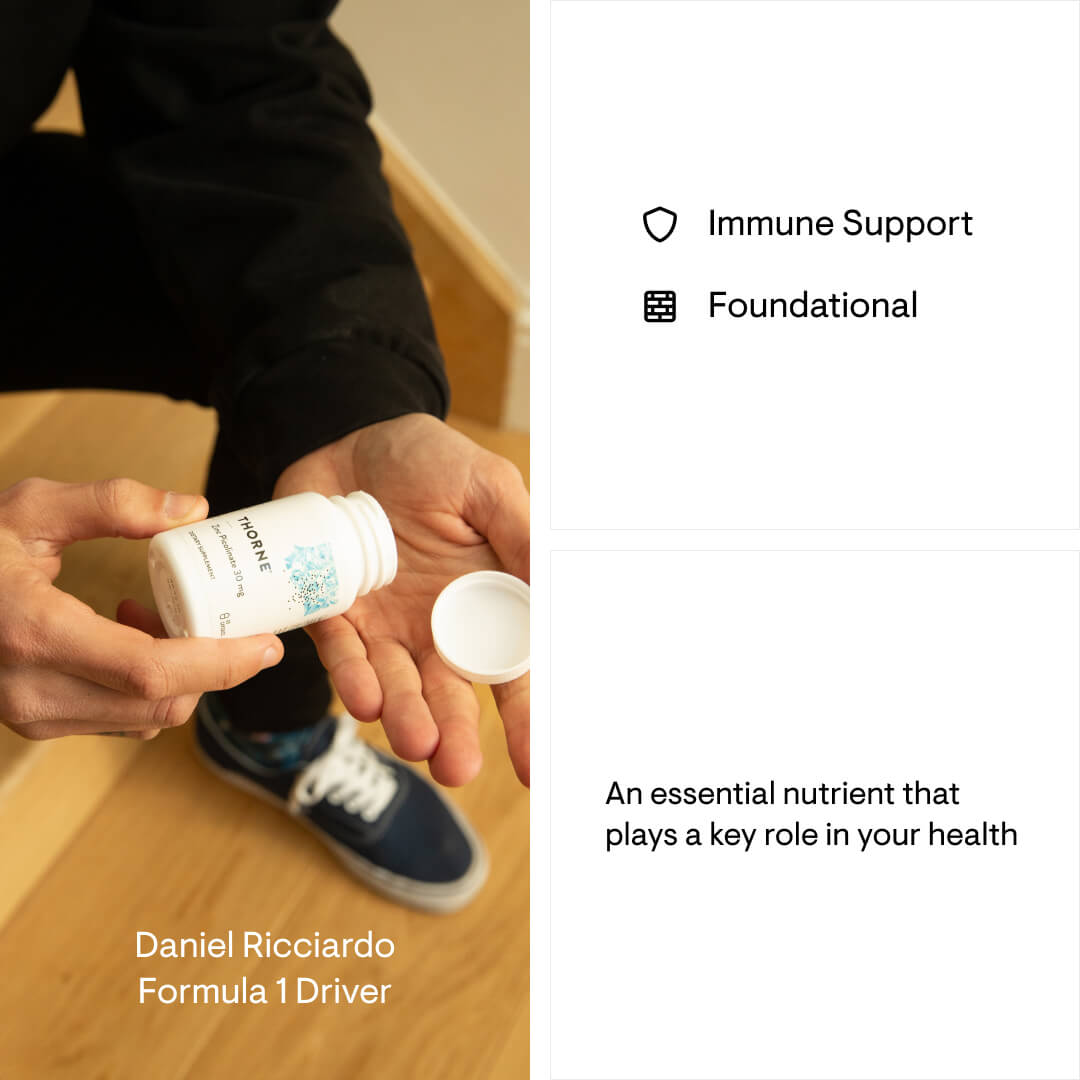 Zinc Picolinate 30 mg - NSF Certified for Sport – Thorne